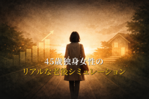 45歳独身女性のリアルな老後シミュレーション