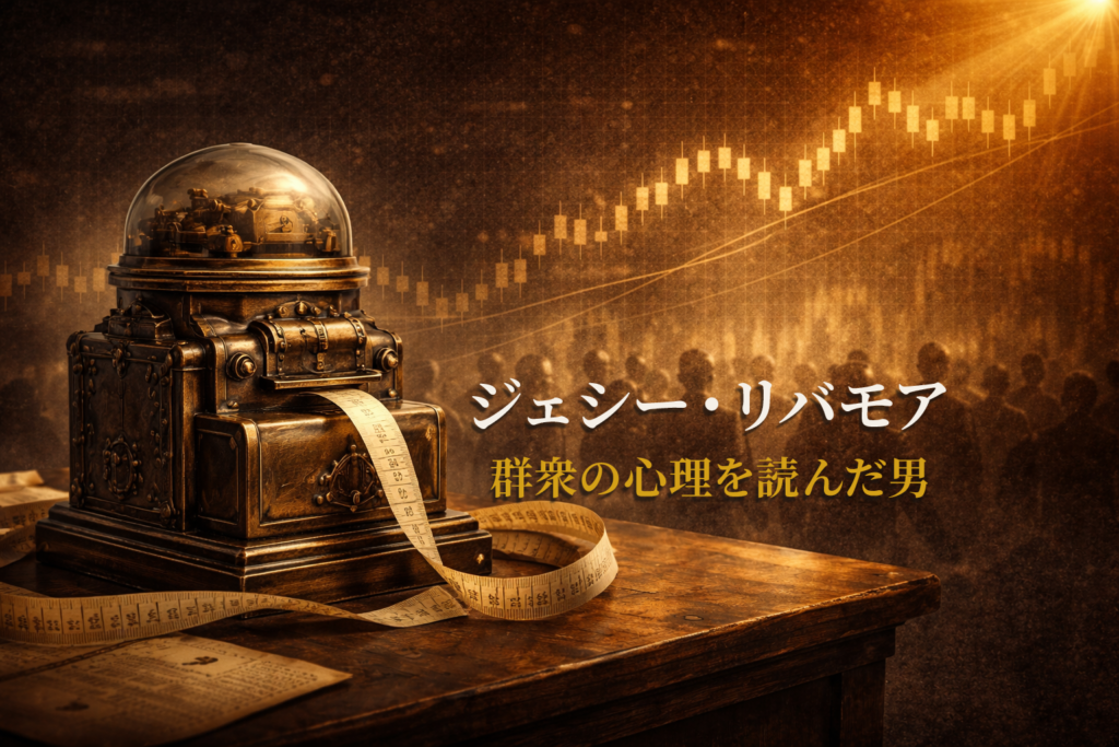 ジェシー・リバモア|群衆の心理を読んだ男