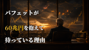 バフェットが60兆円の現金を抱えて待っている理由