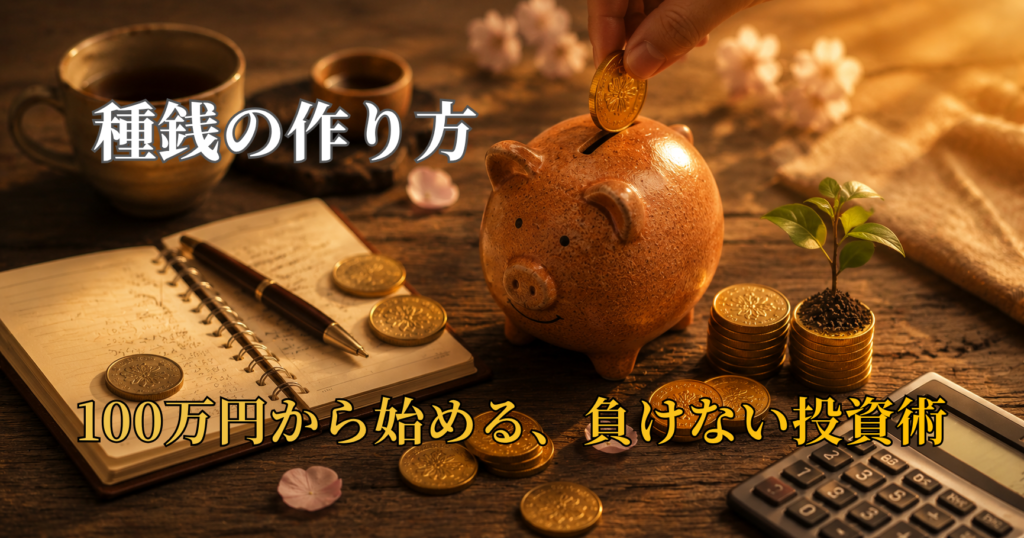 種銭の作り方 100万円から始める、負けない投資術